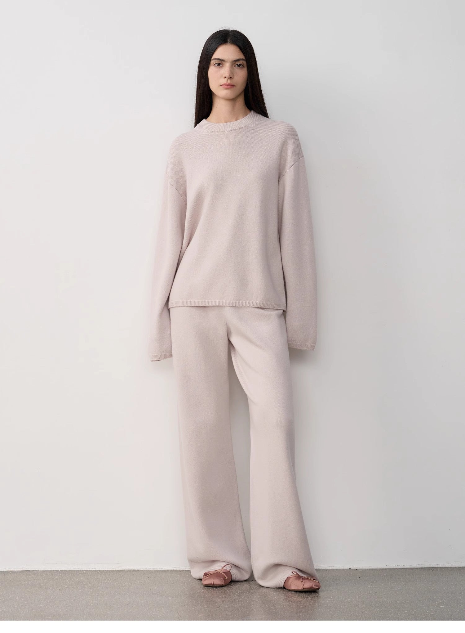 Fireladyfur Women's Merino Wool Knit Outfit Winter.