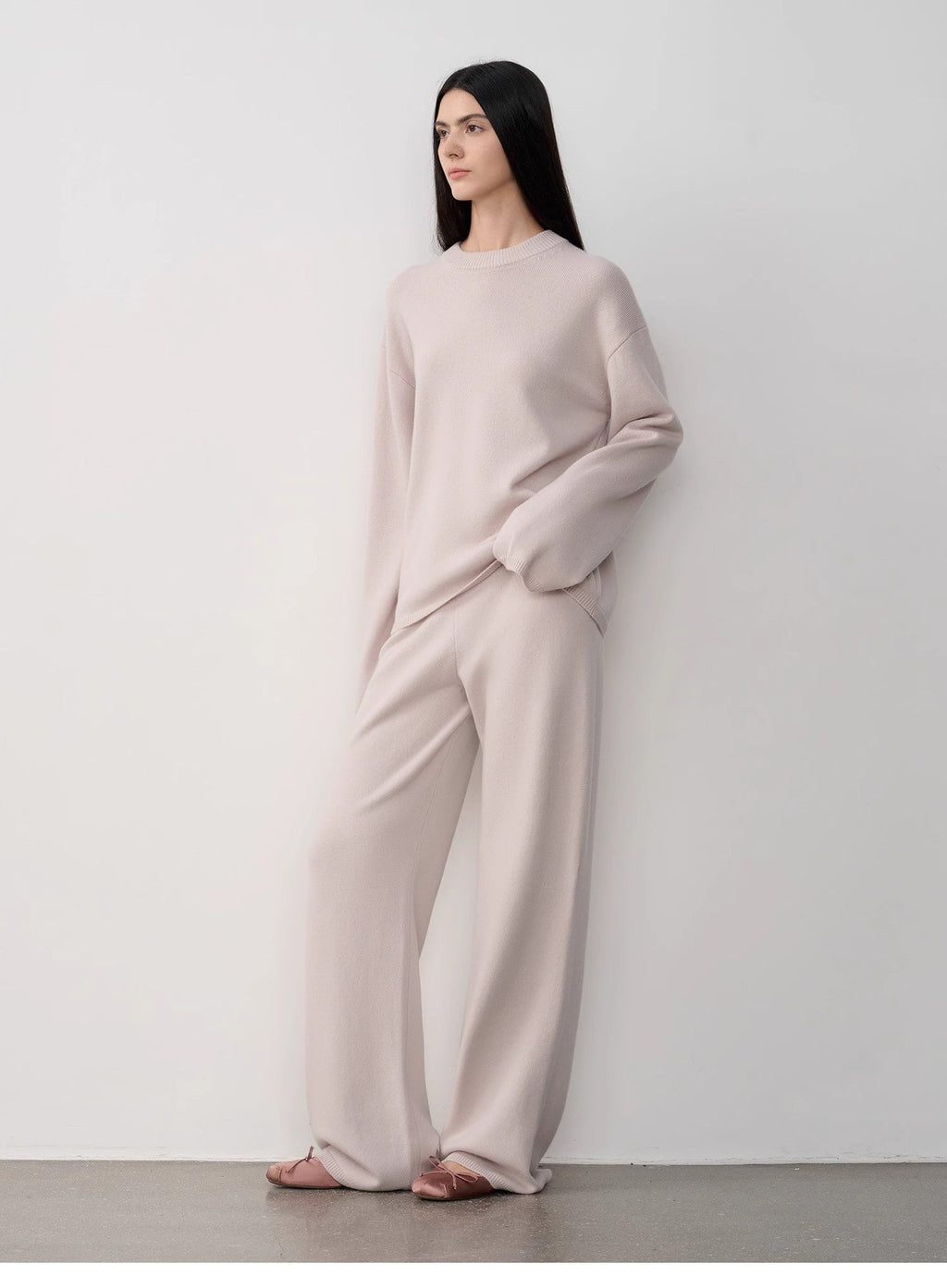 Fireladyfur Women's Merino Wool Knit Outfit Winter.