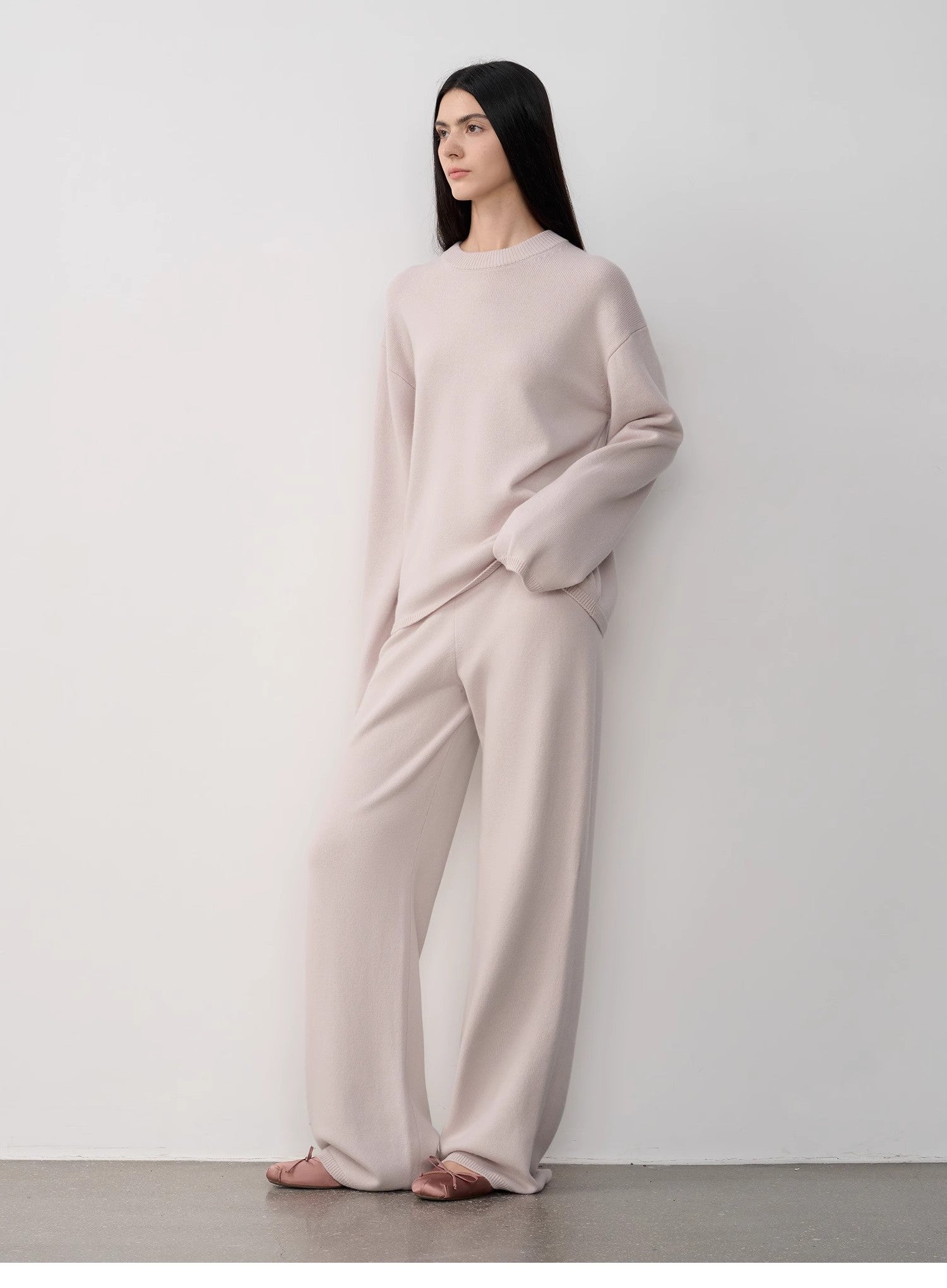 Fireladyfur Women's Merino Wool Knit Outfit Winter.