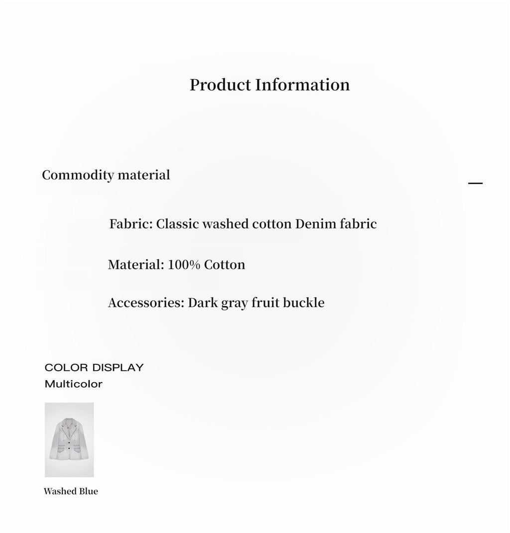 Deconstructed Denim Jacket - Sculptural Tailoring. - BLCIamSurrealArtFashion