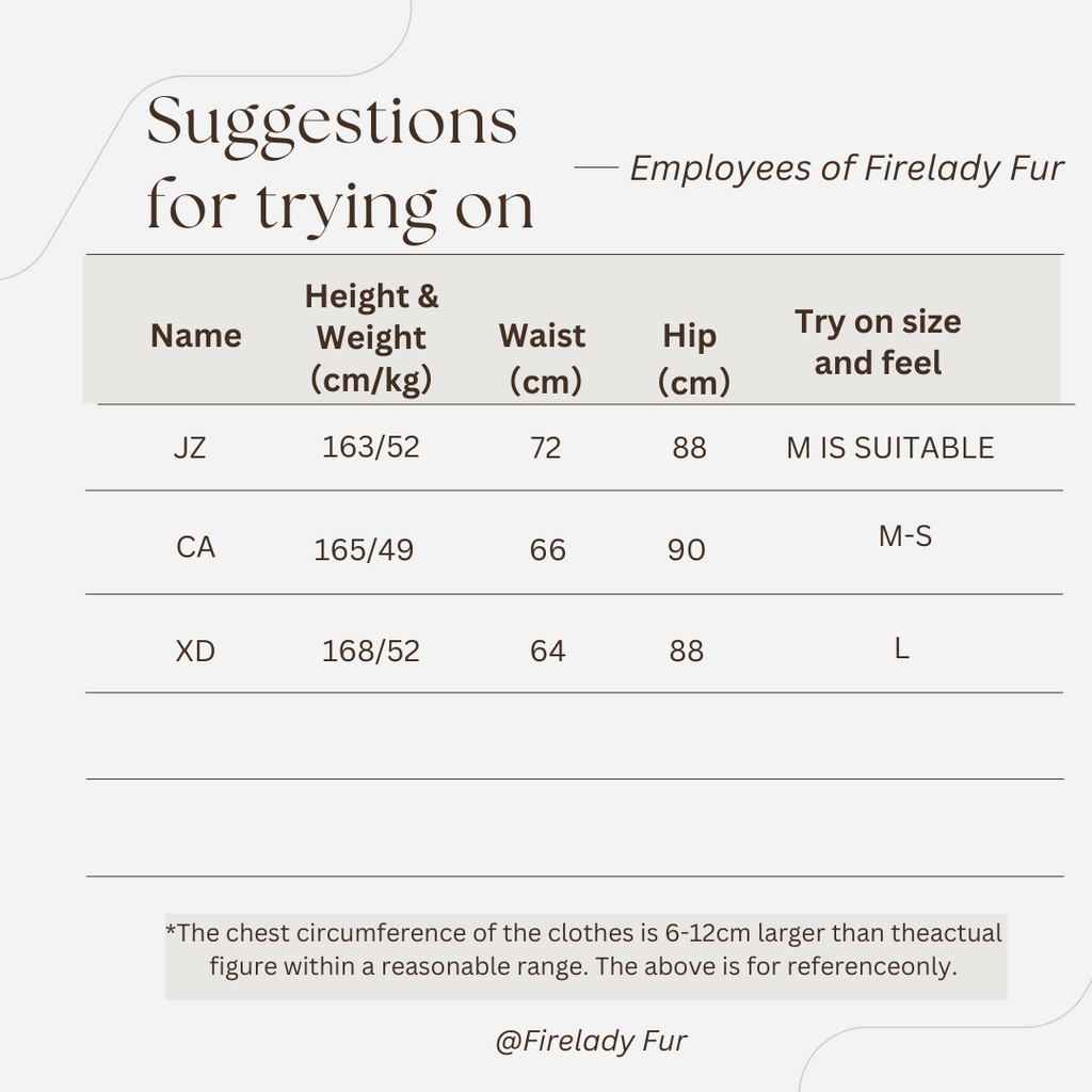 Fireladyfur Women's Merino Wool Knit Outfit Winter.