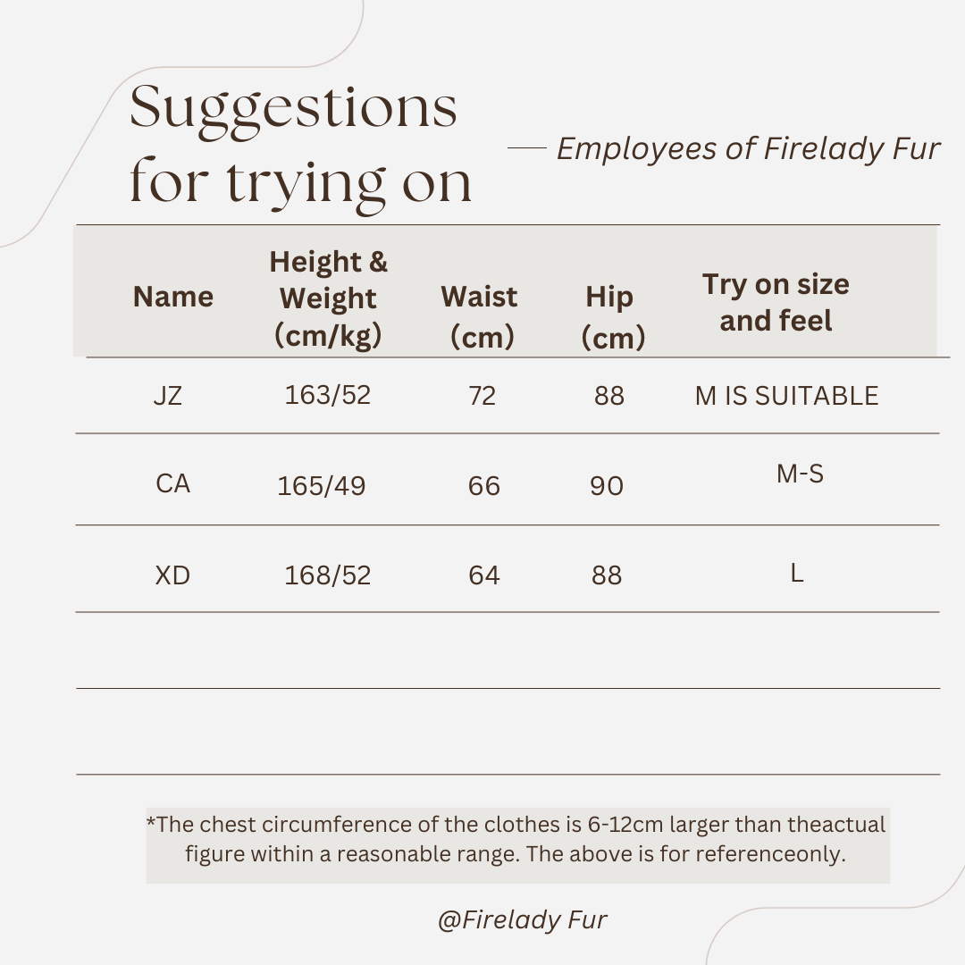 Fireladyfur Women's Merino Wool Knit Outfit Winter.