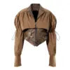Motorcycle Cape Outwear Coat PU Vintage Women Jackets Leather