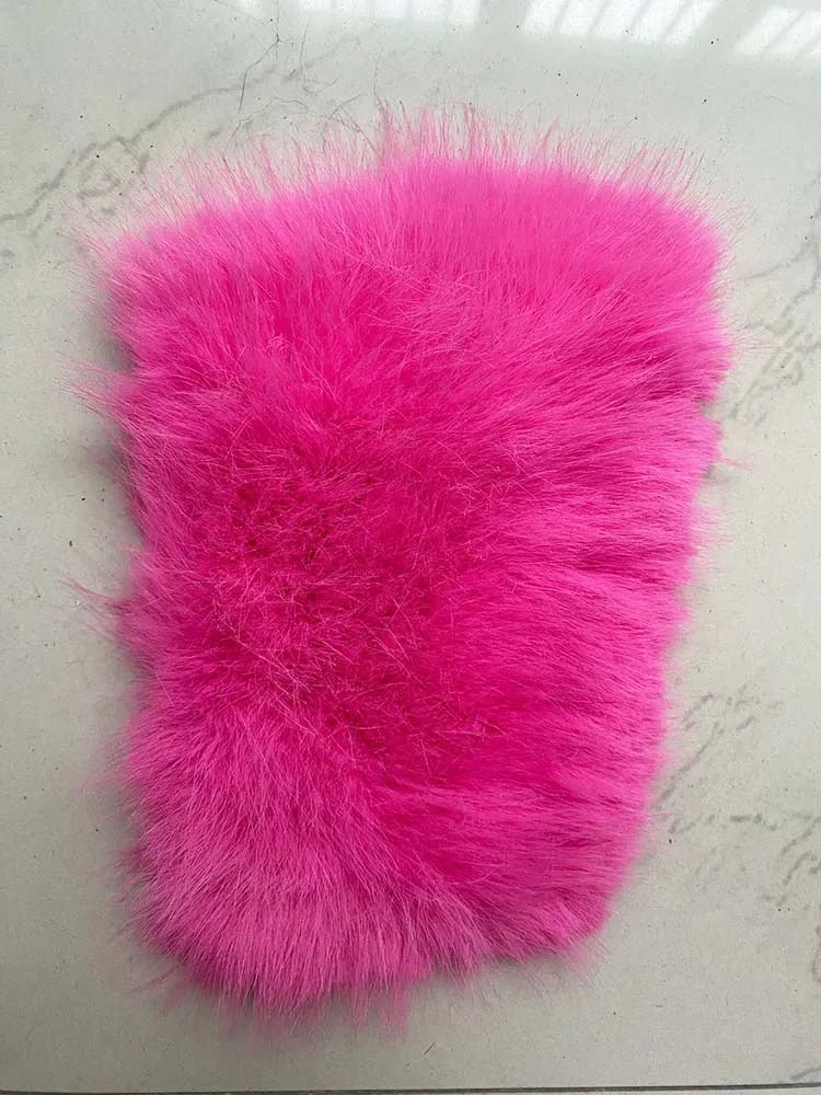 Furry Faux Fur Coat - BLCIamSurrealArtFashion