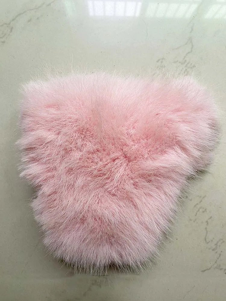 Furry Faux Fur Coat - BLCIamSurrealArtFashion