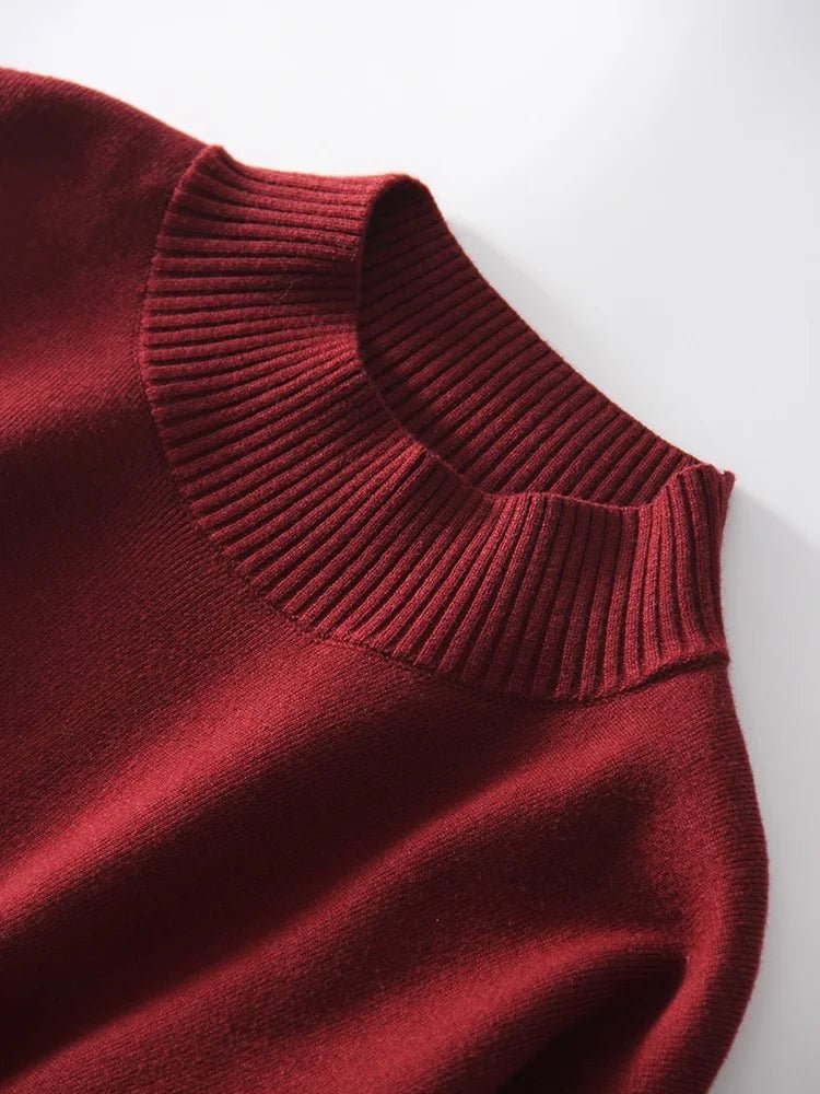 Burgundy Luxe Knit Set - BLCIamSurrealArtFashion