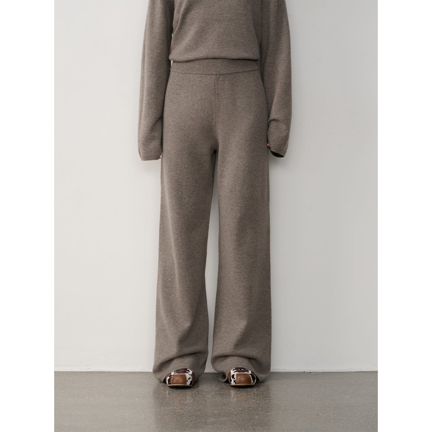 Fireladyfur Women's Merino Wool Knit Outfit Winter.