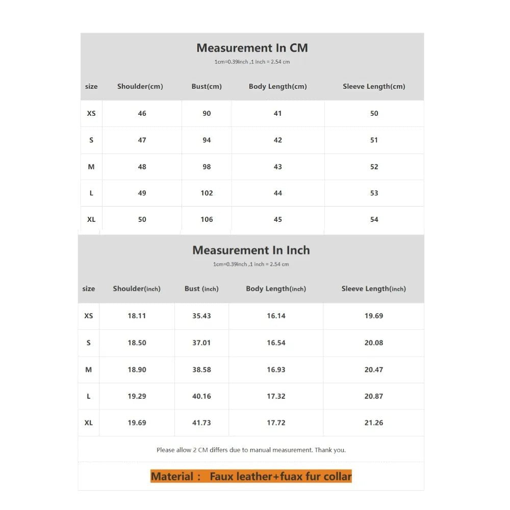 Oversized Faux Fur Leather Jacket - BLCIamSurrealArtFashion