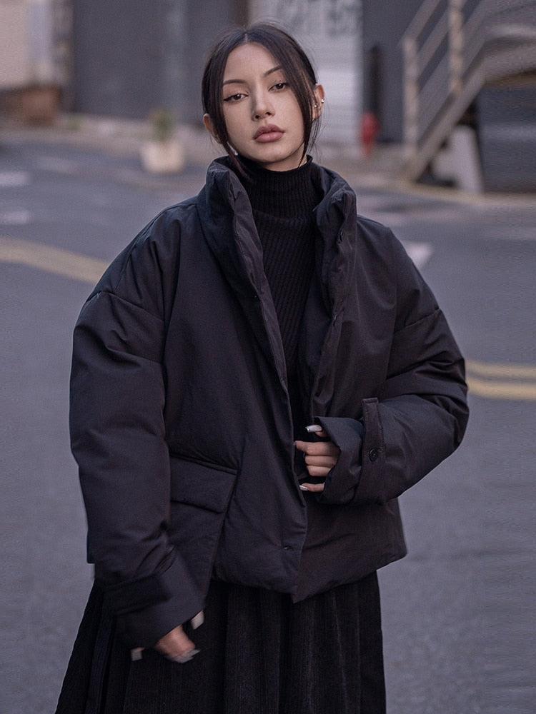 Eatan Puff Jacket - Black
