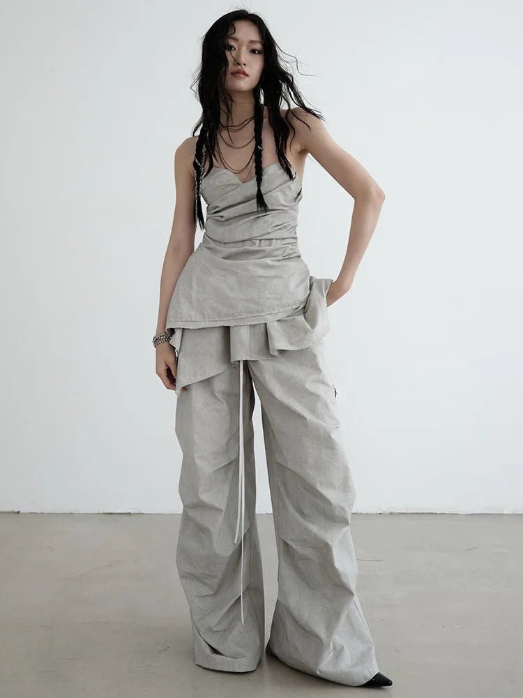 Hantuki Layered Tube Top. - BLCIamSurrealArtFashion