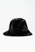 Reversible Bucket Hat in Black - BLCIamSurrealArtFashion
