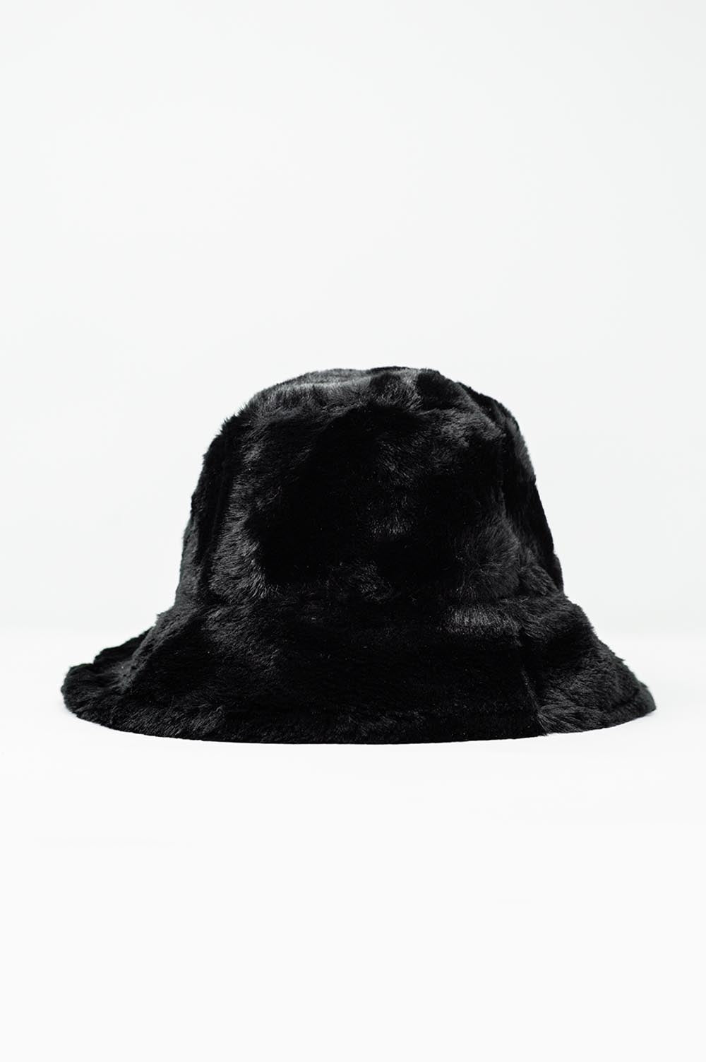 Reversible Bucket Hat in Black - BLCIamSurrealArtFashion